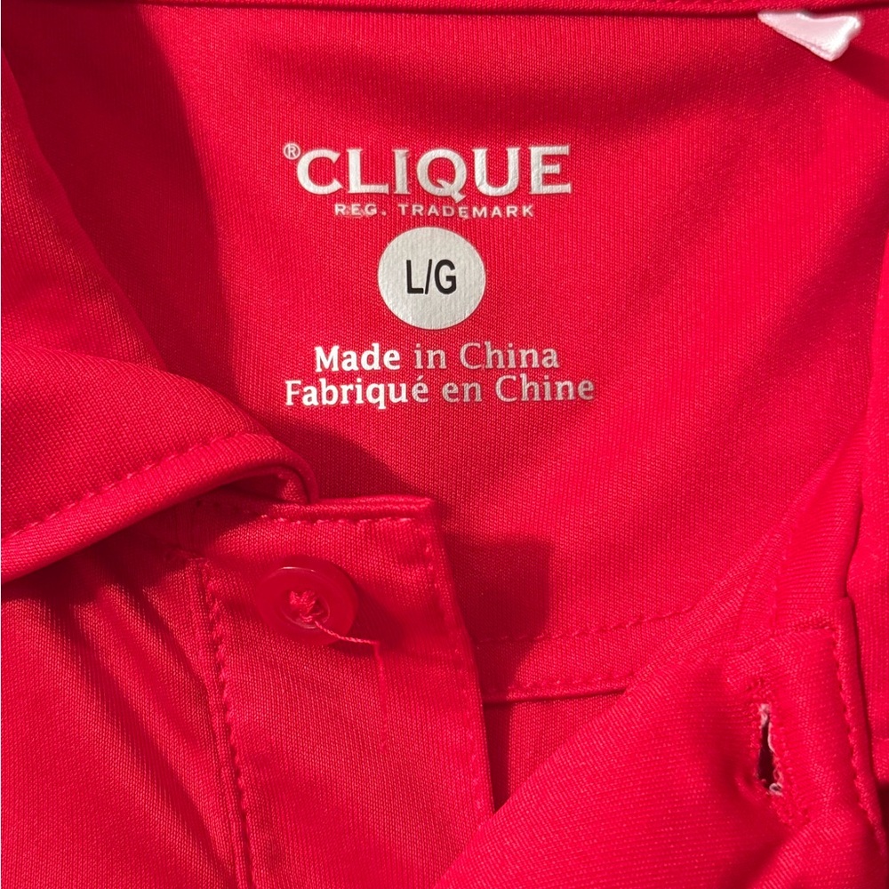 Men's Red Polo Shirt